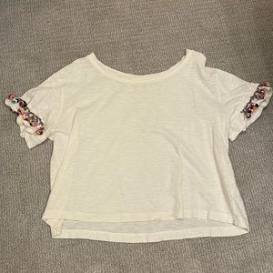 Anthropology summer crop top